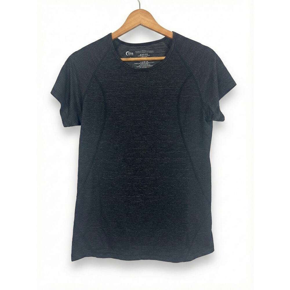 Zyia Active Womens L Athleisure Minimalist‎ Outdoor Breathable Running Gym Top